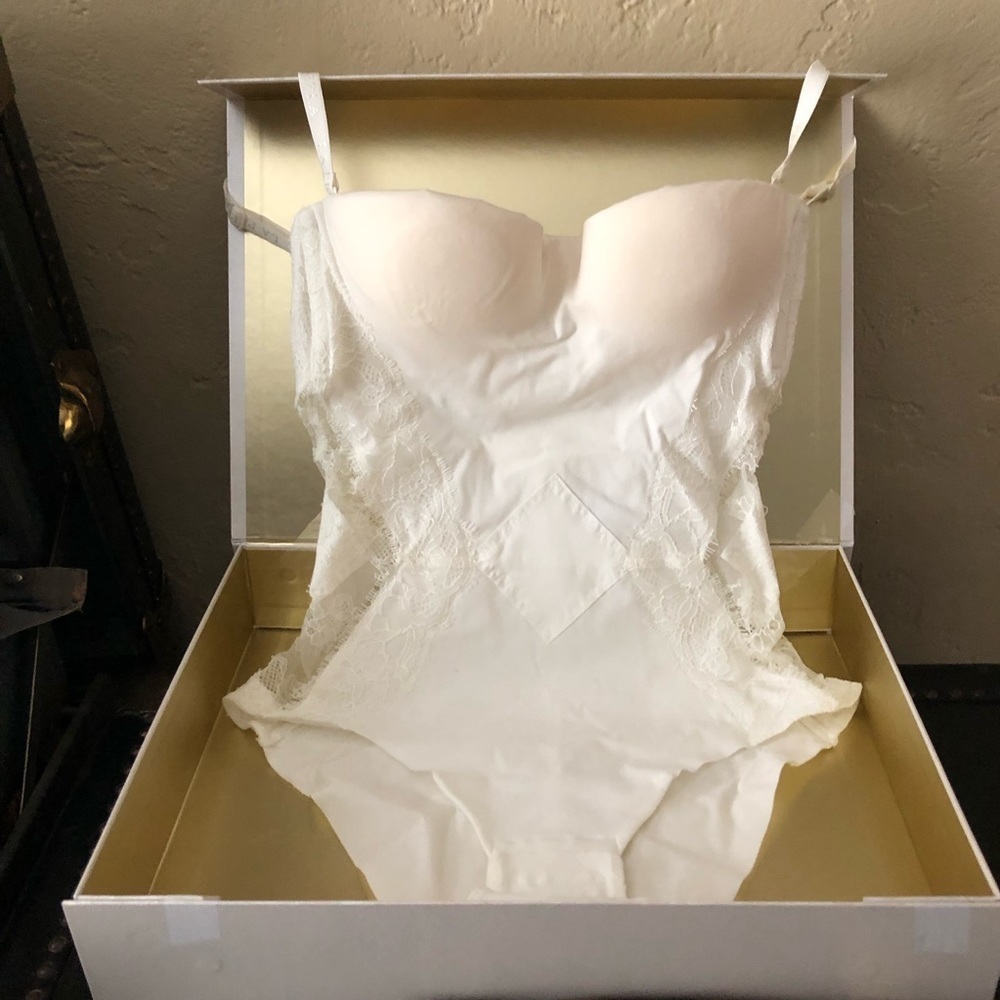 NWOT La Perla White Lycra Bodysuit